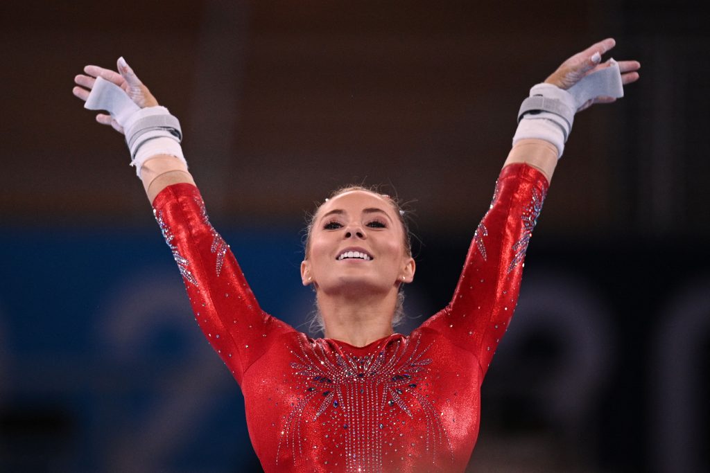 MyKayla Skinner Wins Silver Medal in Women's Vault Finals, the Gymnast's First Olympic Medal